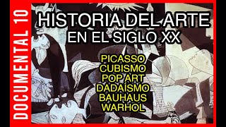 DOCUMENTAL DE ARTE 10  CUBISMO FUTURISMO FAUVISMO BAUHAUS POP ART OP ART [upl. by Agarhs]