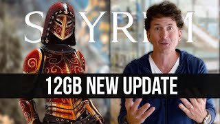 Skyrim Just Got a 12GB New Update amp Paid Mods [upl. by Poree]