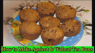 How to Make Apricot amp Walnut Tea Buns [upl. by Llenyt]