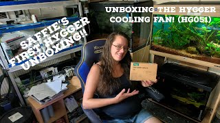 Unboxing The Hygger Aquarium Cooling Fan [upl. by Nylassej417]