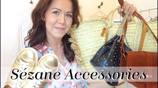 Sézane Accessory Collection Handbags Shoes Earrings amp More  Kait Bos [upl. by Anaela725]