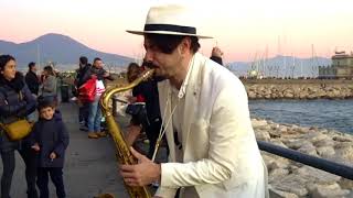 quotDANCE MONKEYquot  STREET SAX PERFORMANCE [upl. by Hoseia]