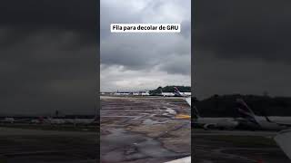 Aeroporto de Guarulhos caos na decolagem gru guarulhos avião [upl. by Thor]