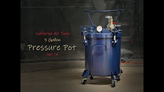 California Air Tools Pressure Pot for Resin Casting Model 365CW Review [upl. by Innos]