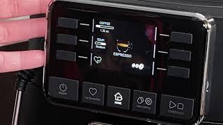 How to Use Menus and Customize Drinks on Gaggia Cadorna Espresso Machines [upl. by Gney]