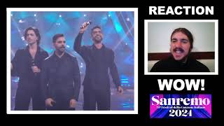 Il Volo  Capolavoro  Sanremo 2024 🇮🇹 REACTION [upl. by Brader269]