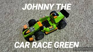 Asdfmovie 15  Johnny The Car Race Green  Lego [upl. by Assirehc725]