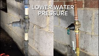 Replacing Water Pressure Reducer [upl. by Atilrac]