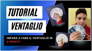 Come fare il ventaglio con le carte in modo semplice \ Tutorial [upl. by Levan289]