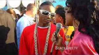 Soulja Boy  BET Hip Hop Awards 07 Live from the Red Carpet [upl. by Ynnam]