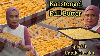 Resep Kaastengel Full ButterTanpa Telur dalam Adonan [upl. by Brig442]