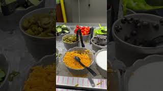 Enjoy with salad barfood salad saladbar yummy soyummyfood shorts shortsvideo [upl. by Hartmann]