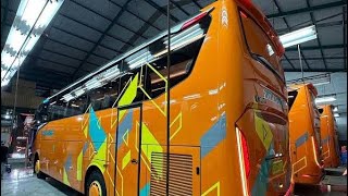 Jakarta  Jogja dengan Tividi  vlog video bus busmania [upl. by Rehnberg]