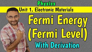 Fermi level Energy Fermi Level Fermi Energy PHYSICS BE  Btech 1st year engineering [upl. by Yennaiv]