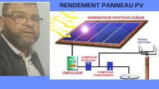 Video N°244 COMMENT DETERMINER LE RENDEMENT ET NOMBRE DE PANNEAUX PV [upl. by Yemrej598]