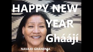 2 Navajo Grandma quotNAVAJO HAPPY NEW YEARquot [upl. by Darooge]