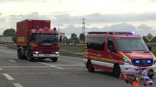 MTF FF HattersheimEddersheim  WLF ABSondereinsatz FF Hattersheim [upl. by Johan]