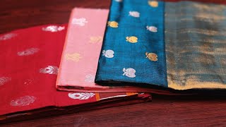 VENKATAGIRI COTTON BY PATTU SAREES FROM MANUFACTURING STORE WHATSAPP 9618258497 [upl. by Trinia139]