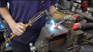 Bending A Stainless Exhaust Hanger With Torch And Custom Jig [upl. by Alahs91]