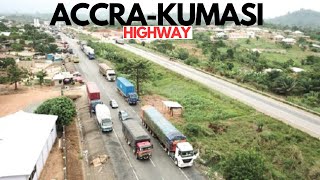 Update on the Accra to Kumasi Road in Ghana [upl. by Marylinda]