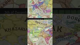 100 Development Time lapse crusaderkings3 [upl. by Kerrill]