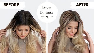 Easiest Balayage Technique you will ever see 15 minute application time [upl. by Eizus]