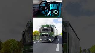 Mercedes Actros OM501 Realistic Driving mercedes truck realistic driving [upl. by Ahseid932]