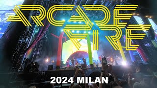 Concert Arcade Fire  Sprawl II  Milan  3 juillet 2024 [upl. by Groos]