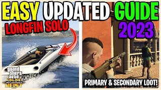 NEW EASY 2023 SOLO LONGFIN CAYO PERICO HEIST GUIDE  GTA ONLINE [upl. by Ennagroeg]