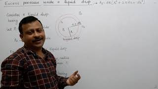 MECHANICAL PROPERTIES OF FLUIDS L09 EXCESS PRESSURE INSIDE LIQUID DROP OR AIR BUBBLE amp SOAP BUBBLE [upl. by Ennahgem]