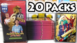 INVINCIBLE CARD HUNT  Opening 20 Packs of the NEW ADRENALYN XL 2024 Fifa 365 Collection EPIC [upl. by Yroggerg]