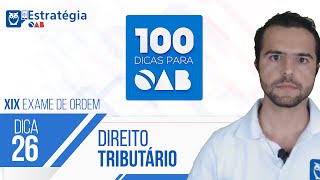 Direito Tributário  Imunidade Recíproca  Dica 26 do XIX Exame de Ordem [upl. by Beatrisa]