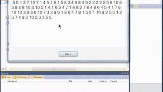 Visual Basic 2010 Express Tutorial 9  Random Numbers [upl. by Ahsiei]