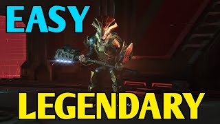 Halo Infinite Bassus Boss Fight On Legendary Difficulty Made Easy [upl. by Esnohpla890]