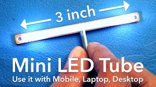 How to Make 3 Inch Mini LED Tube [upl. by Lunnete]