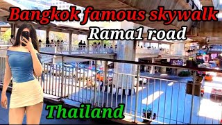 Synthesized Ratchaprasong skywalk  Thailand touring 2024 [upl. by Ardella791]