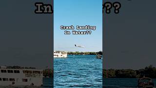 Plane Crash Landing in Water [upl. by Dlorej]