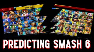 Cutting The Smash Roster in Half Smash 6 Predictions [upl. by Coleman432]