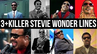 3  Killer Stevie Wonder Lines tutorial [upl. by Anitirhc]