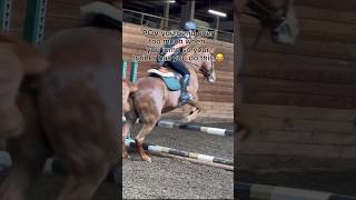 A real slay from my trainer ✨ youtubeshorts horsey equestrian [upl. by Winna215]