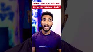 SASTRA University Review ⋮ Admission Process 2024 Cutoff Fees Placements ⋮ The Rankers Vision [upl. by Tiernan854]