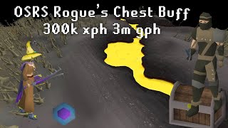 OSRS Rogues Chest  Feb 2024 Buff  300k Xph 3M GPH  Safety 0 Risk Strat [upl. by Akenahc]