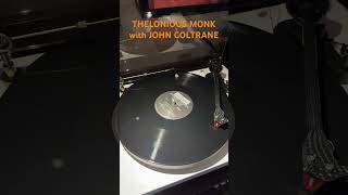 Thelonious Monk with John Coltrane  Craft OJC vinyl record [upl. by Hteazile961]