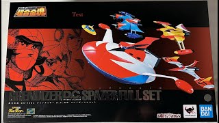 Grendizer SPAZER FULL SET GX76x3 unboxing Eng [upl. by Kele]