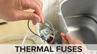 How to Replace Thermal Fuses Repair Tips from the Fixit Clinic [upl. by Orsini590]