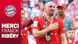 Franck Ribérys Emotional Goodbye at FC Bayern [upl. by Artinahs]