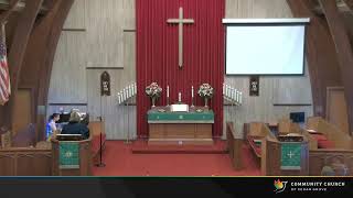 Community Church of Cedar Grove  8112024 [upl. by Pharaoh]