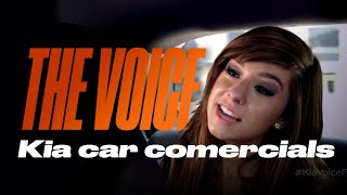 Christina Grimmie and The Voice contestants Kia Car Commercials [upl. by Theobald]