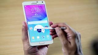 Samsung GALAXY Note 4 HandsOn Review [upl. by Vinny]