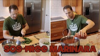 HOMEMADE BASIL MARINARA 🍅 Vegan SOSfree [upl. by Hewet]